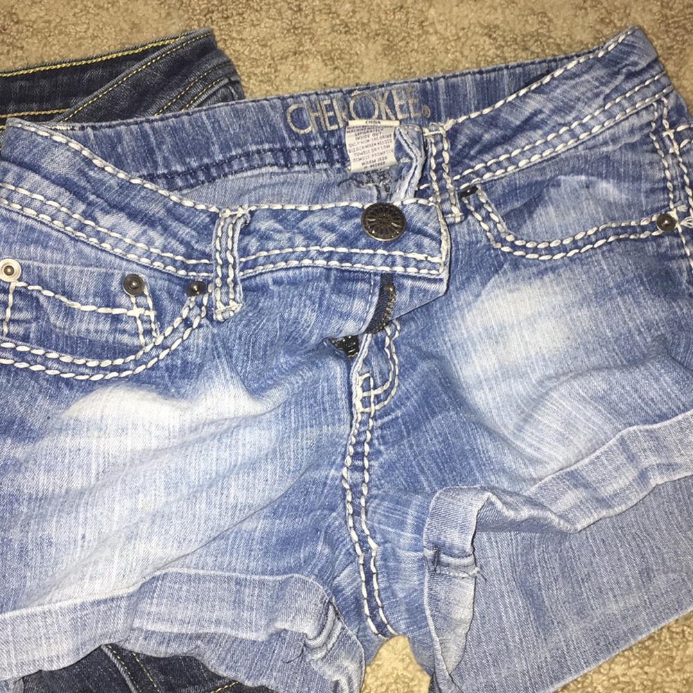 4 pairs of jeans shorts